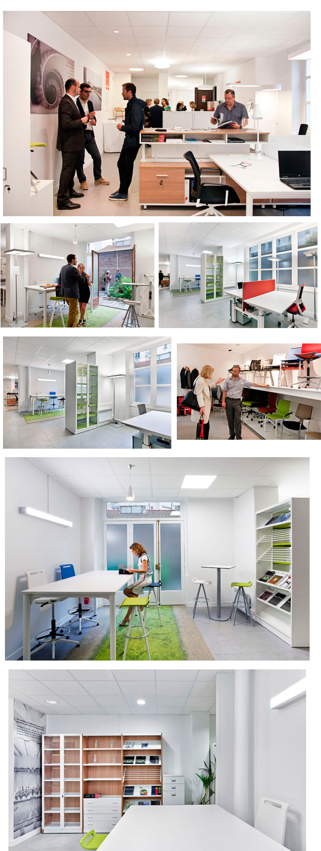 showroom-actiu showroom de mobiliario de oficina