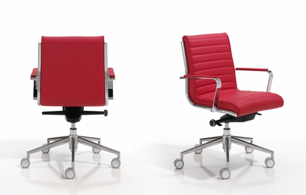 trinity2 silla roja de oficina