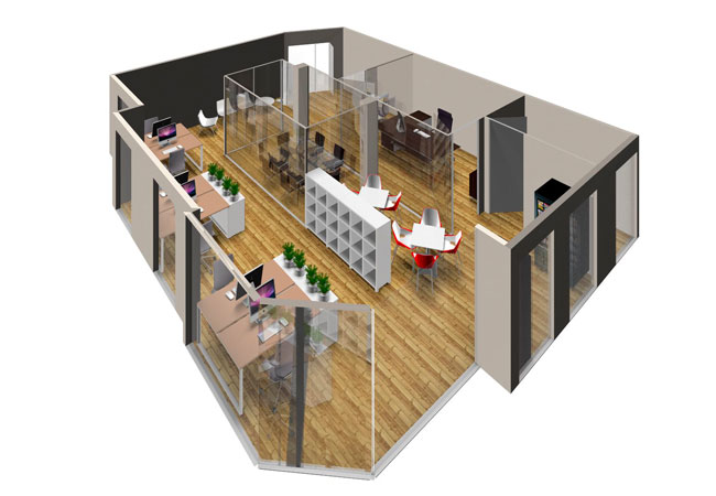 diseño de oficinas