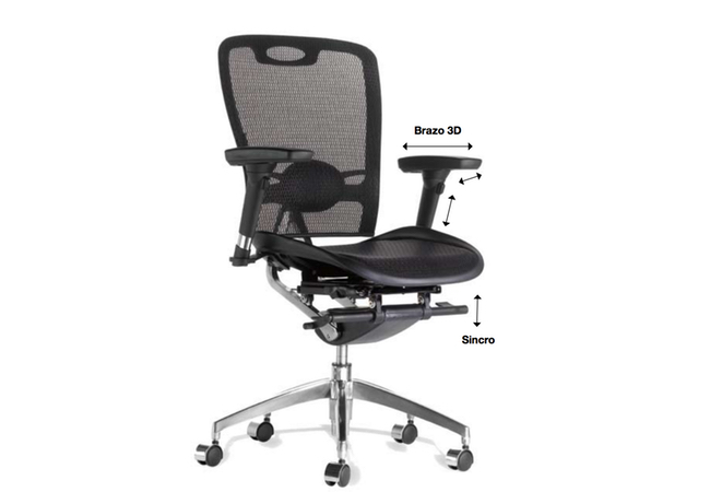 mecanismo silla ergonómica