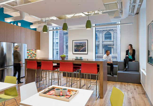 Espacio ocio oficina New Resource Bank