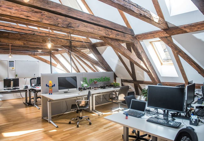 Iluminación de oficinas pequeñas