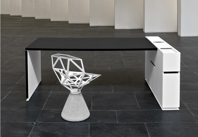 Mesa de oficina KU de New Borbonabe