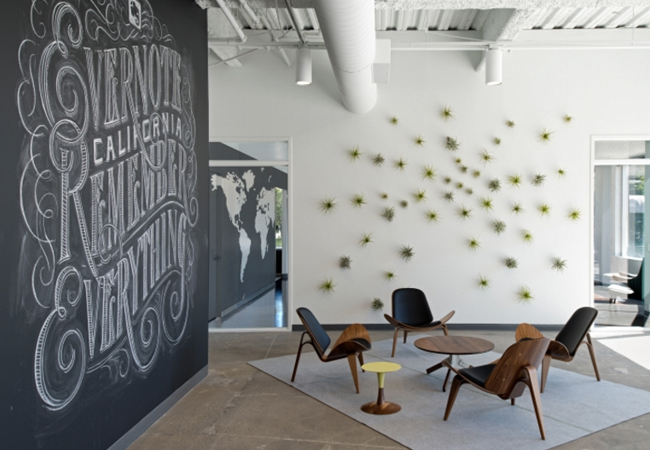 Entrada oficinas Evernote