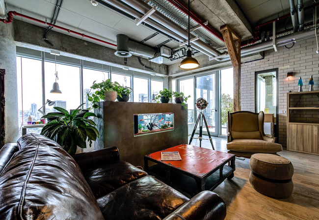 Sala de ocio oficina Google Tel Aviv
