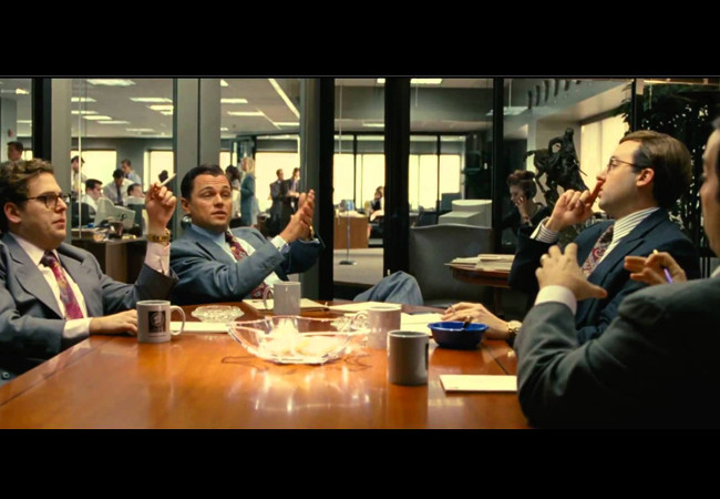 Sala de reuniones El Lobo de Wall Street