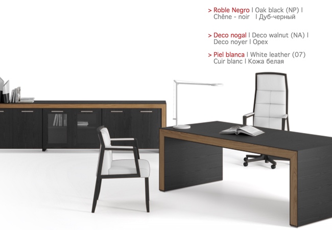 mesa de oficina belesa negra