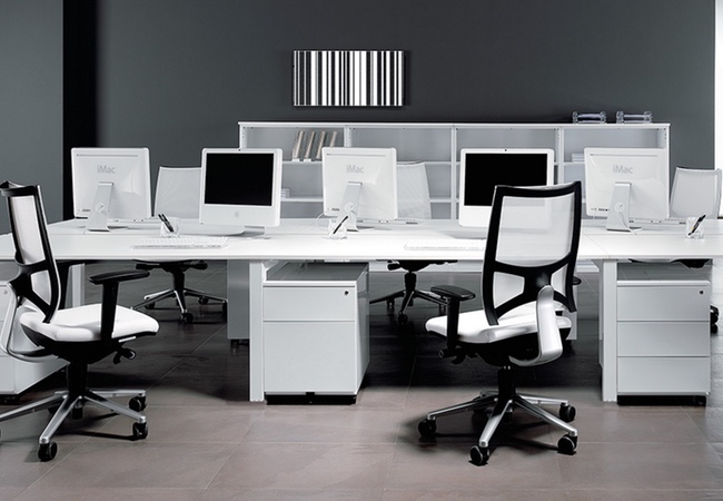 Cocoarm Mesa de Escritorio de Oficina Mesa Mesa de Estudio Puesto de Trabajo con 3 Espacio de Almacenamiento Abierto para Oficina y Hogar Blanco 120 × 60 × 75 cm 