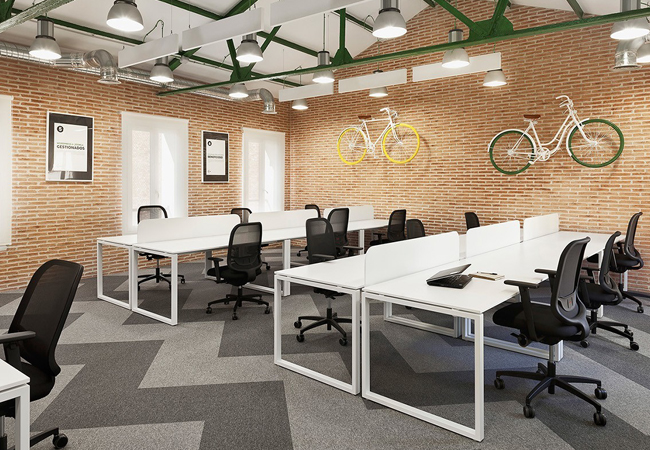 Reformas de oficinas pequeñas y ergonómicas