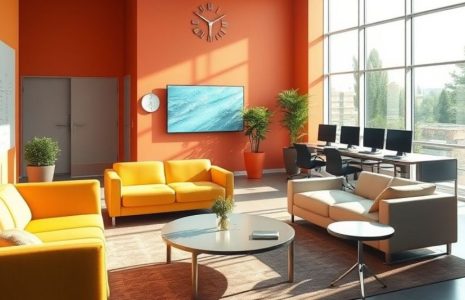 De oficina gris a espacio con alma: el impacto del color y la iluminación en la productividad