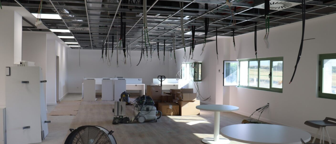 Proceso de obra en nueva oficina de Alcalá de Henares
