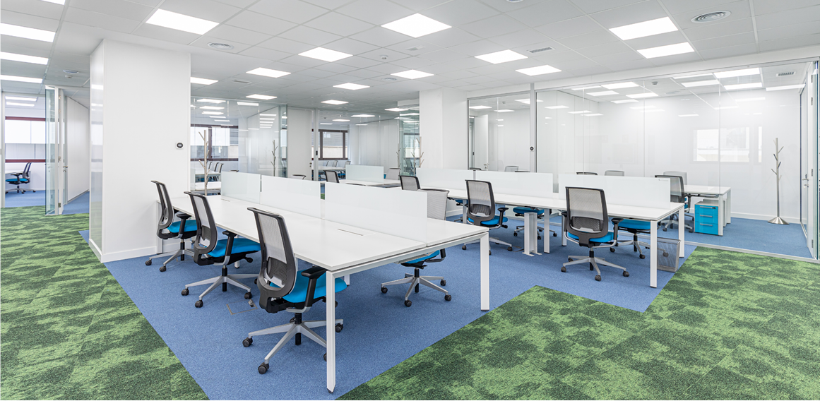 Coworking caso de éxito de proyecto de oficina en Madrid