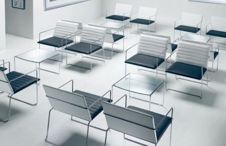 Salas de espera modernas para complementar la decoración de oficinas.