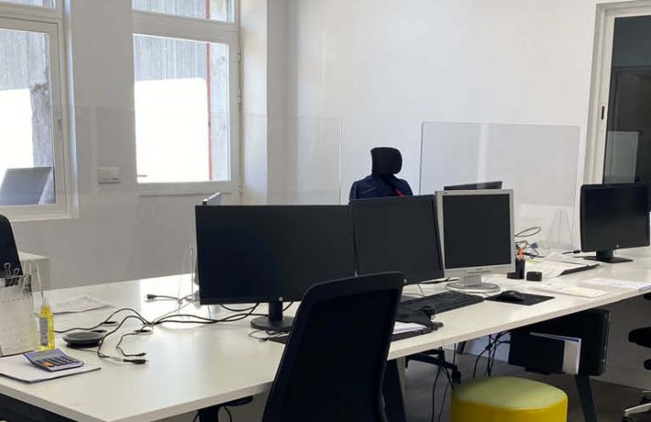 Acondicionamiento y renovación de oficina dentro de nuestro almacén