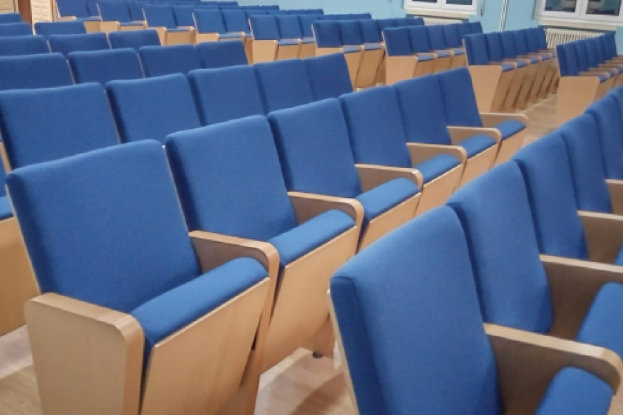 Butacas en Auditorio de Monforte_Mobiliario