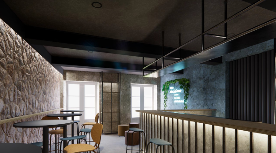 Infame - reforma de bar en A Coruña