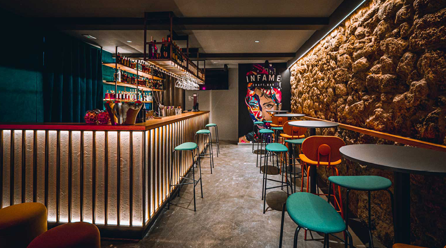 Infame - reforma de bar en A Coruña