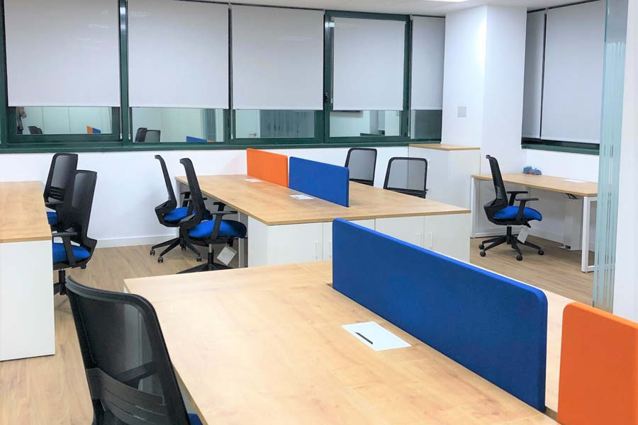 Kieback Peter_Caso de éxito_Reforma de oficina en Madrid con transformacion de espacio de trabajo
