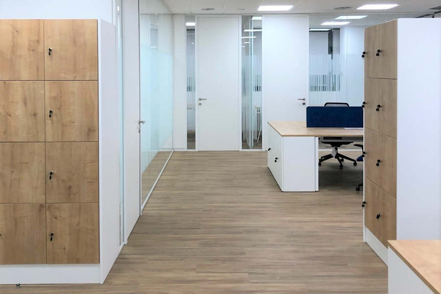 Kieback Peter_Caso de éxito_Reforma de oficina en Madrid con transformacion de espacio de trabajo