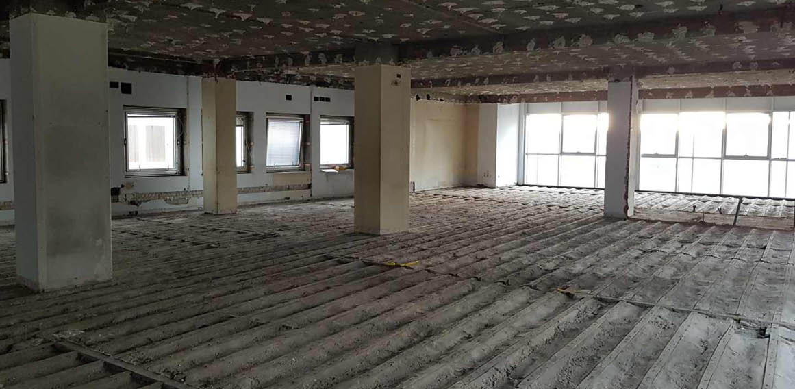 Imagen obra reforma de oficina en vigo