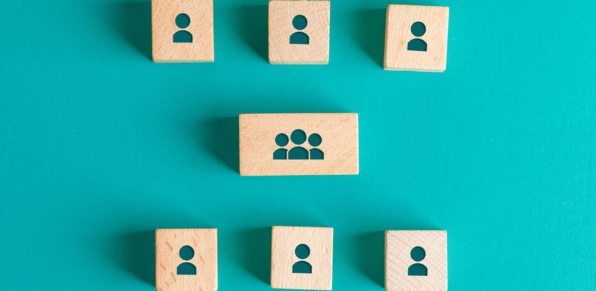Ejemplo visual del organigrama de una empresa de reformas