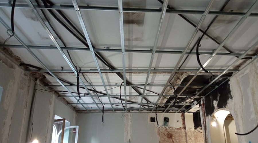 SI-GLA Proceso de obra, acondicionamiento del espacio