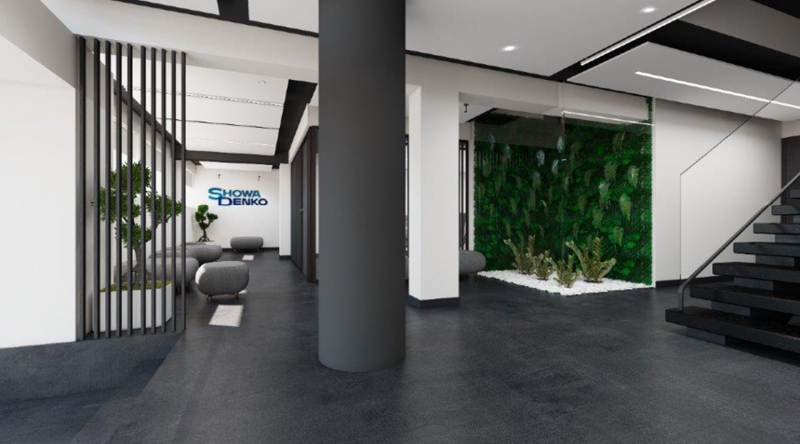 Showa Denko_Trabajos de diseño de compartimentacion de oficina y carpinteria a medida