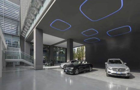 Diseño de oficinas Mercedes Benz Roma: Lo mejor o nada