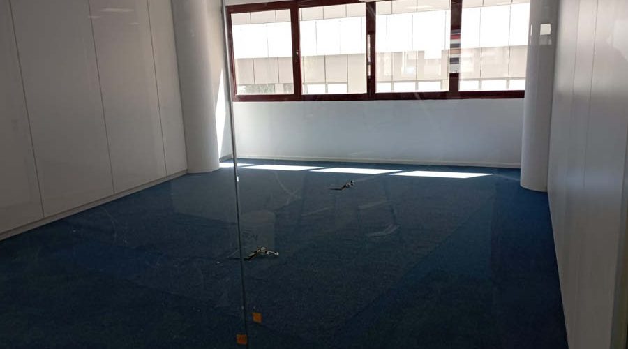 proceso de obra en coworking hdde