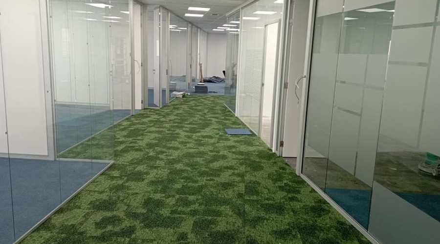 proceso de obra en coworking hdde