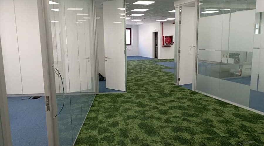 proceso de obra en coworking hdde