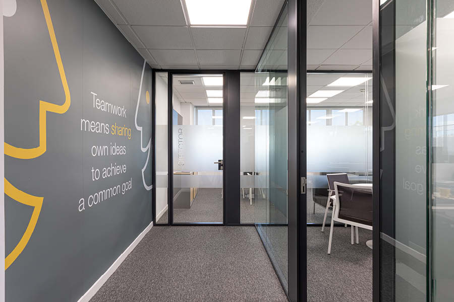 Transformación de oficina con diseño, obra y equipamiento