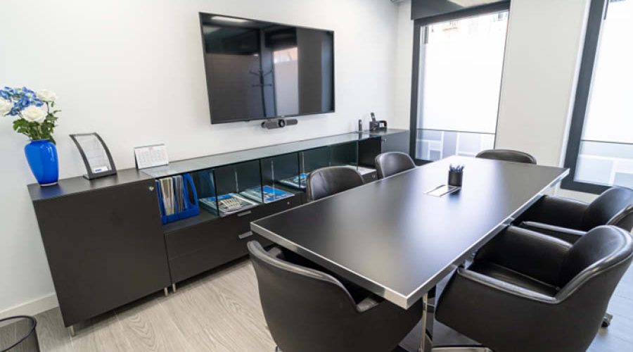 sala reuniones reforma oficina madrid