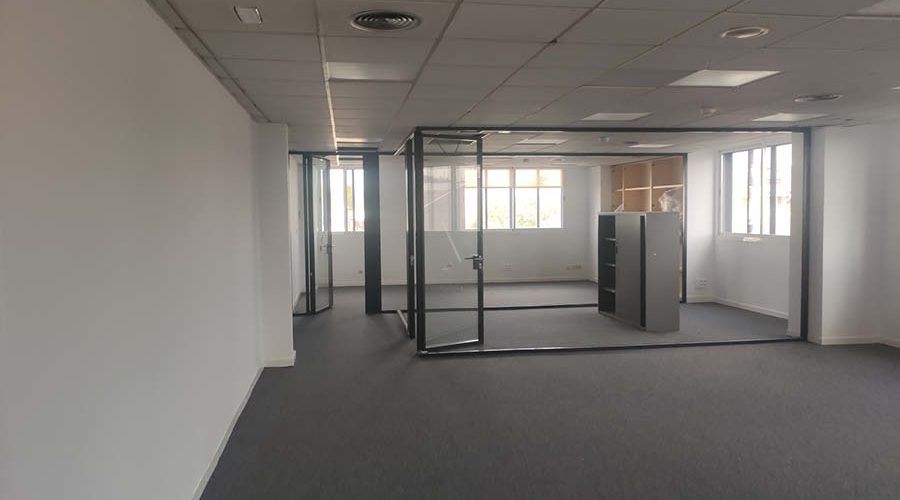 transformación de oficina en Madrid mediante trabajos de obra