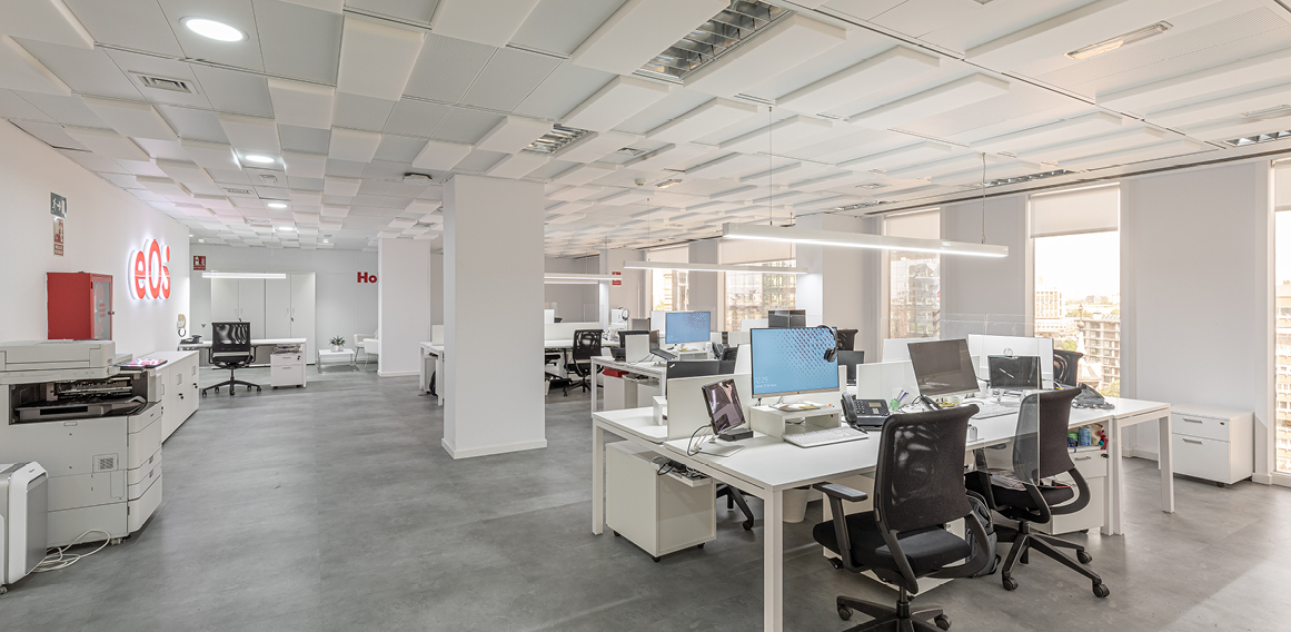 puestos de trabajo en oficina