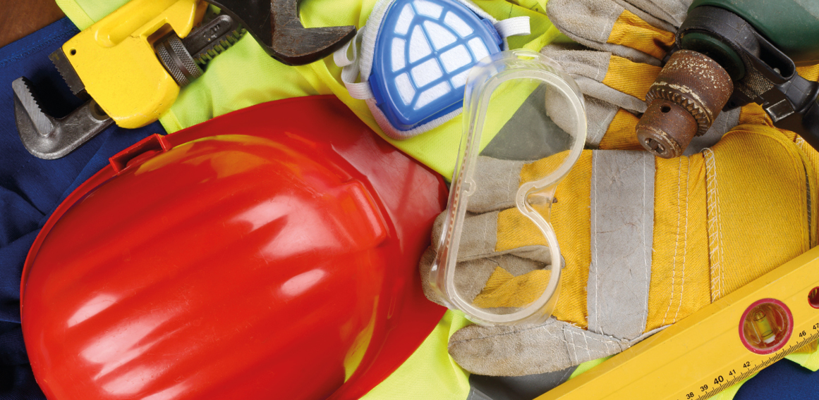 material y equipo de protección en obra