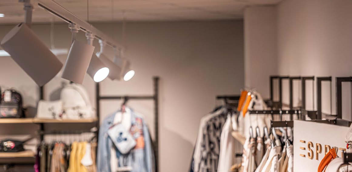 Tipo de iluminación focal para local comercial