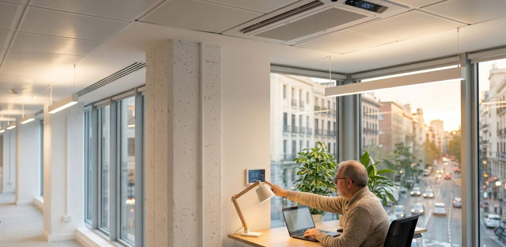 Equipos de climatización para oficinas