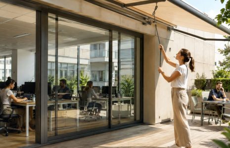Espacios Multifuncionales: diseño arquitectónico para una oficina viva también en verano