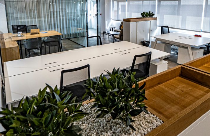 Diseño y planificación de espacios, obra y mobiliario de oficinas