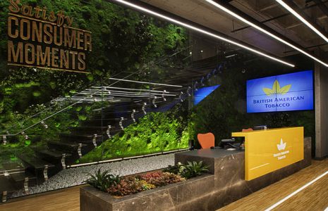 Le mostramos las increíbles oficinas British American Tobacco