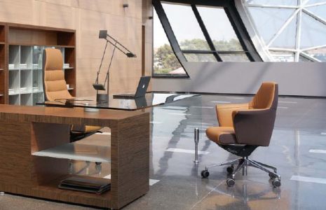 Muebles de oficina de dirección Prima Sinfonía: Vanguardismo minimal con carácter