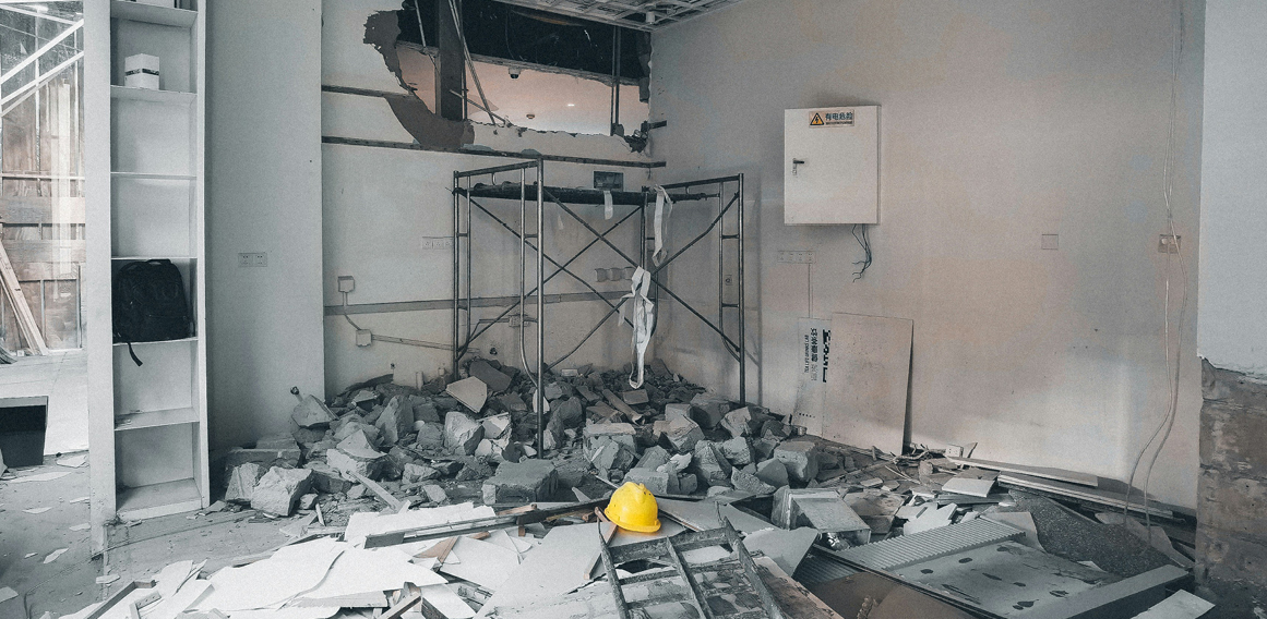 retirada de residuos en demolición