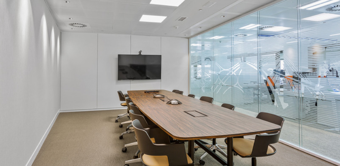 sala de juntas en oficina